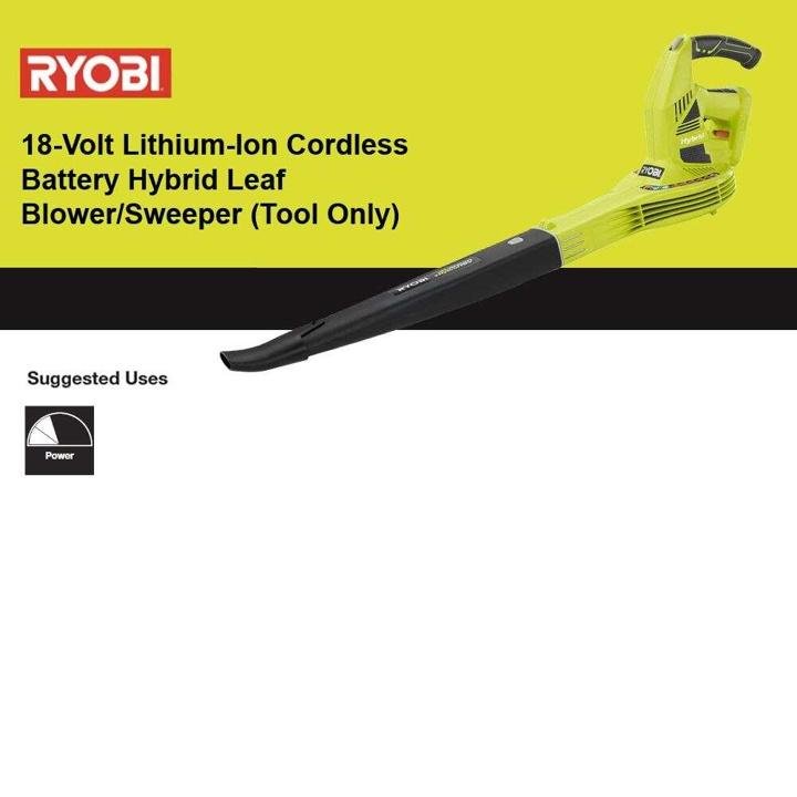 RYOBI 40-Volt Lithium-Ion Cordless Battery Leaf Vacuum/Mulcher (Tool Only) - Image 4