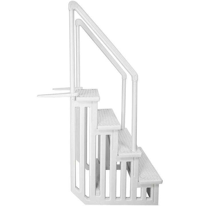 Above Ground Swimming Pool Ladder Heavy Duty Step System Entry non slippery - Image 4