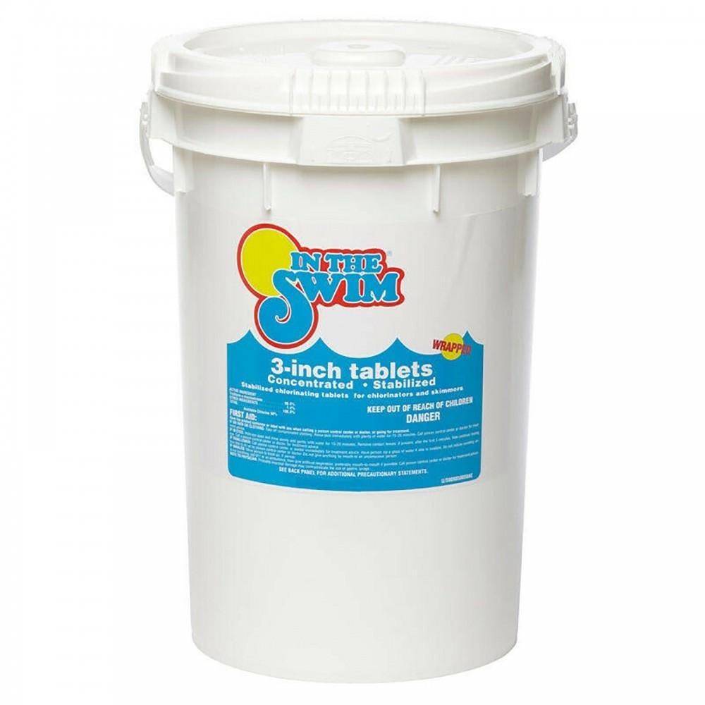 In the Swim 3 inch Chlorine Tablet Bucket - 50 Pound - Image 4
