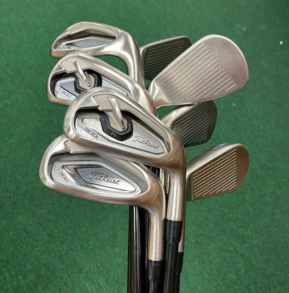 TITLEIST T300 IRON SET 4-PW + 48* GAP GRAPHITE TENSEI RED REGULAR FLEX GOLF CLUB - Image 4