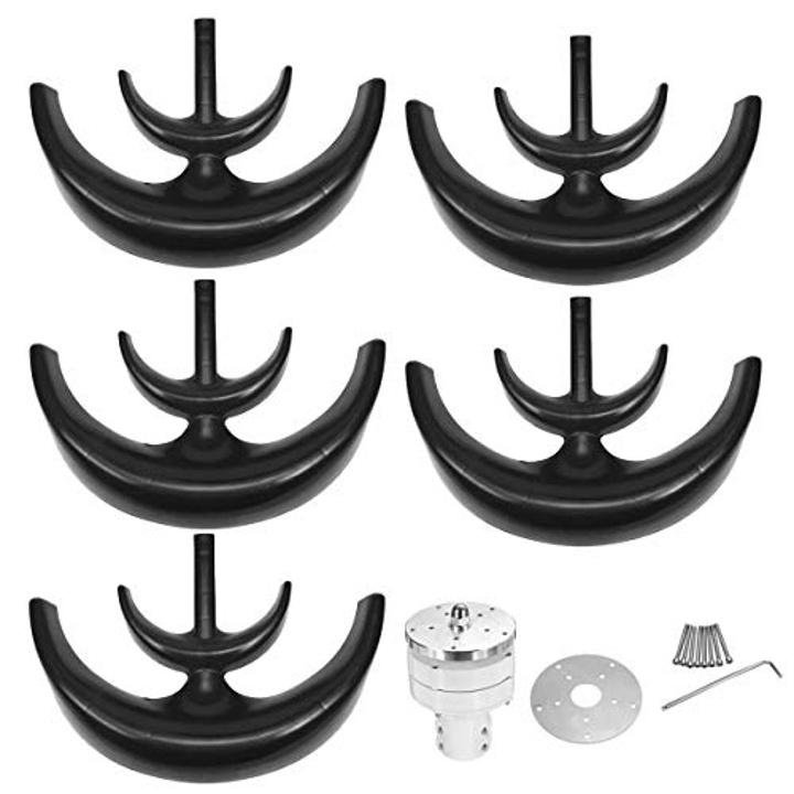 8000W Vertical Axis Wind Turbines,Generator Lantern 10 Blades Motor Kit Windmill Energy Charge Turbines for Home Camping,12v - Image 5