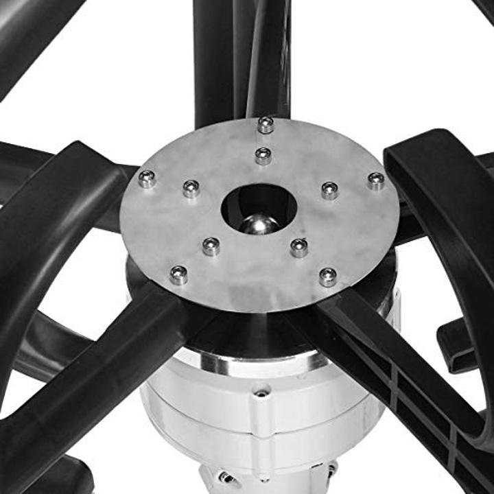 8000W Vertical Axis Wind Turbines,Generator Lantern 10 Blades Motor Kit Windmill Energy Charge Turbines for Home Camping,12v - Image 6