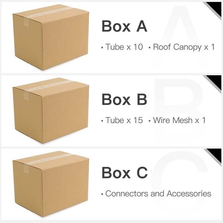 10′ x 13′ x 6.5′ Galvanized Metal Large Walk-in Chicken Coop Cage Runs Hen House with Cover & Lockable Door - Image 8