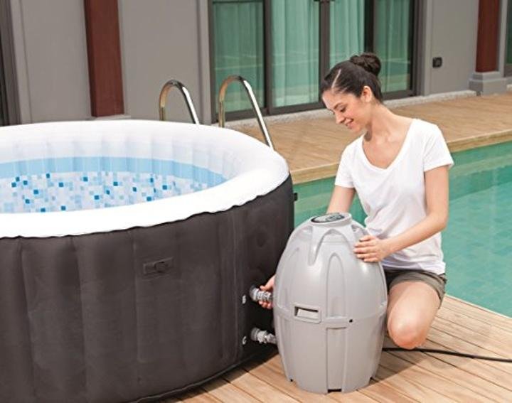 Bestway SaluSpa Miami Inflatable Hot Tub, 4-Person AirJet Spa - Image 15