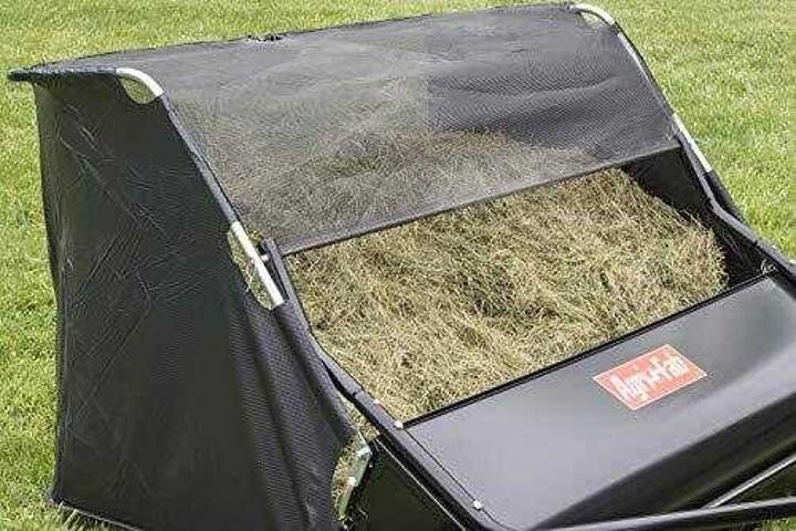 Agri-Fab Inc 45-0546 52∩∩ Lawn Sweeper, Black & 45-0343 Tine Dethatcher for All Tow Lawn Sweepers - Image 5