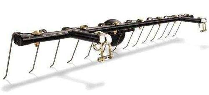 Agri-Fab Inc 45-0546 52∩∩ Lawn Sweeper, Black & 45-0343 Tine Dethatcher for All Tow Lawn Sweepers - Image 7