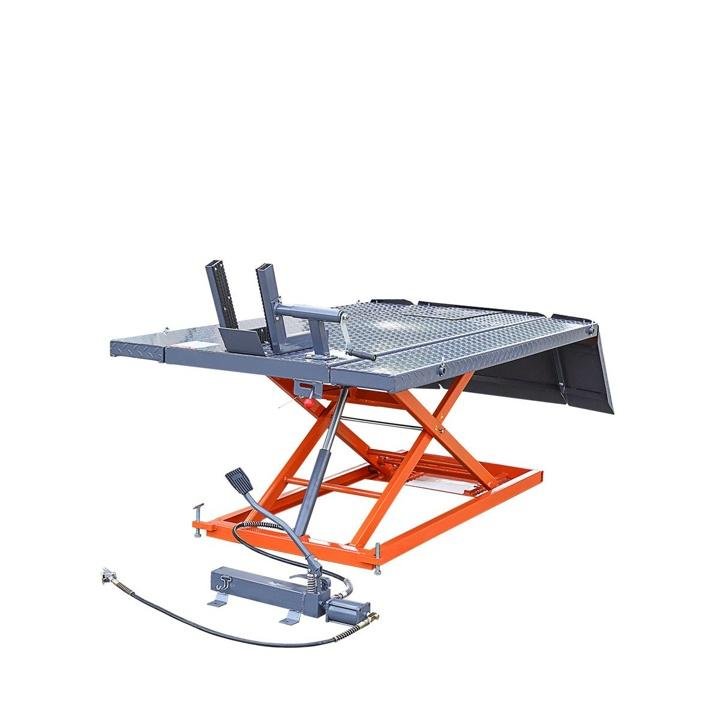 TMG-1500PML 1500-lb Portable Motorcycle/ATV Scissor Lift, 48” Work Platform, Air and Foot Pedal Operating - Image 3