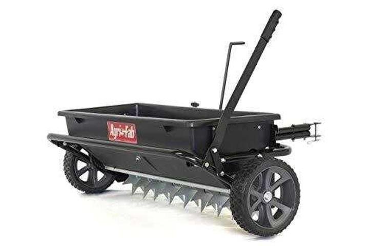 Agri-Fab 45-0543 100 lb. Tow Spiker/Seeder/Spreader, Black & 40-Inch Tine Tow Dethatcher 45-0294,Black - Image 6