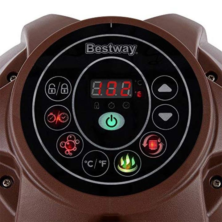 Bestway SaluSpa Helsinki AirJet 7 Person Inflatable Hot Tub, Pump & Chemical Kit - Image 6