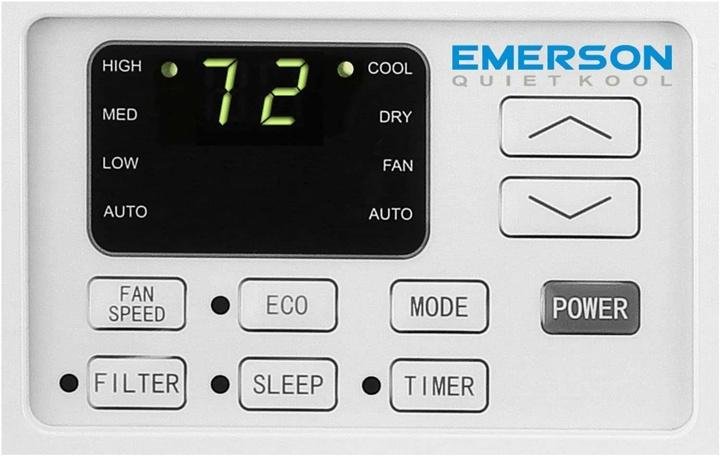10,000 BTU 115V Window Air Conditioner with Remote Control, EARC10RE1, White - Image 4