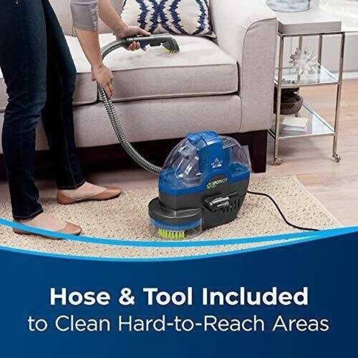 Bissell SpotBot Pet handsfree Spot and Stain Portable Deep Cleaner, Blue, 2117A - Image 5