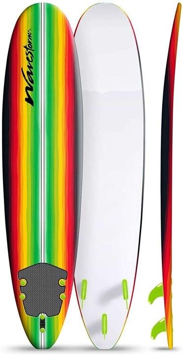 8ft Classic Longboard Surfboard - Image 4