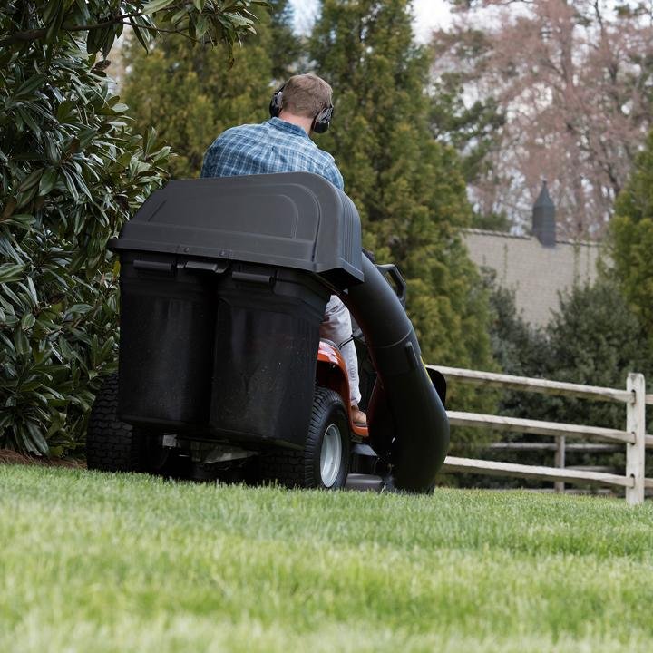 42-46 In. 2-Bin Lawn Mower Bagger - Image 4