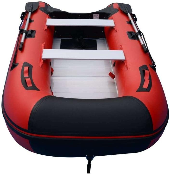 10ft Inflatable Boat Inflatable Rafting Fishing Dinghy Tender Pontoon Boat - Image 3
