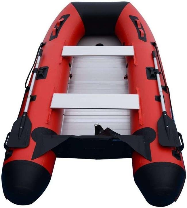 10ft Inflatable Boat Inflatable Rafting Fishing Dinghy Tender Pontoon Boat - Image 5
