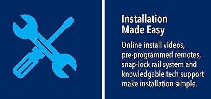 Chamberlain B550 Smart Garage Door Opener- myQ Smartphone Controlled – Ultra Quiet & Strong Belt Drive with MED Lifting Power, Wireless Keypad Included, Blue - Image 4