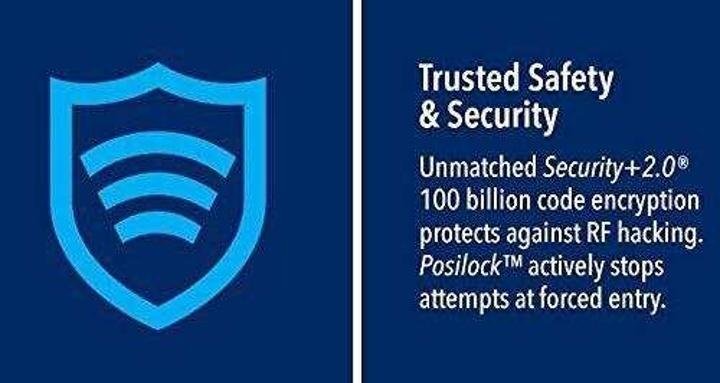 Chamberlain B550 Smart Garage Door Opener- myQ Smartphone Controlled – Ultra Quiet & Strong Belt Drive with MED Lifting Power, Wireless Keypad Included, Blue - Image 6