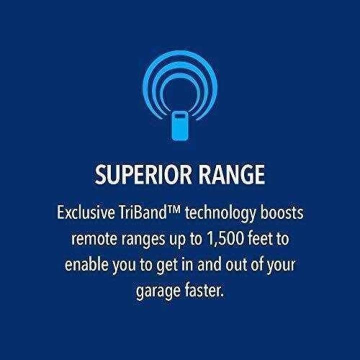 Chamberlain B550 Smart Garage Door Opener- myQ Smartphone Controlled – Ultra Quiet & Strong Belt Drive with MED Lifting Power, Wireless Keypad Included, Blue - Image 7