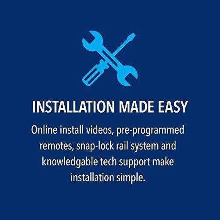 Chamberlain B550 Smart Garage Door Opener- myQ Smartphone Controlled – Ultra Quiet & Strong Belt Drive with MED Lifting Power, Wireless Keypad Included, Blue - Image 8