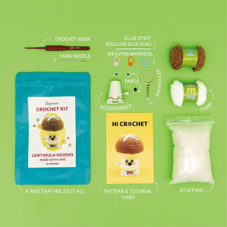 Crochet Kit Vegetarian Lovers Handmade Knitted Crochet Can Walking Vegetable - Image 11