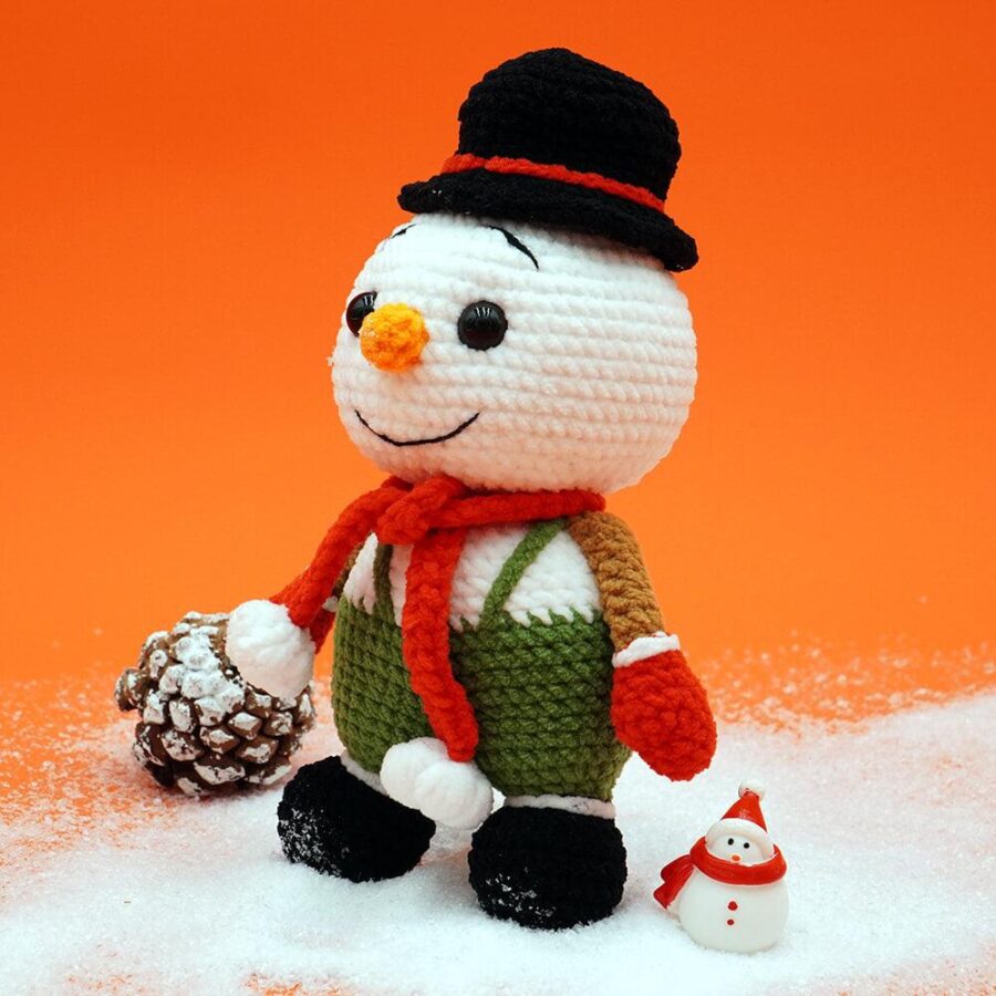 Crochet Christmas Shiba, Santa, Snowman, Tree and Hat Amigurumi Christmas Animals Gift - Image 9