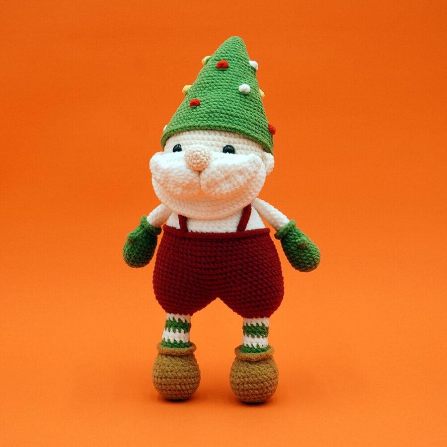 Crochet Christmas Shiba, Santa, Snowman, Tree and Hat Amigurumi Christmas Animals Gift - Image 17