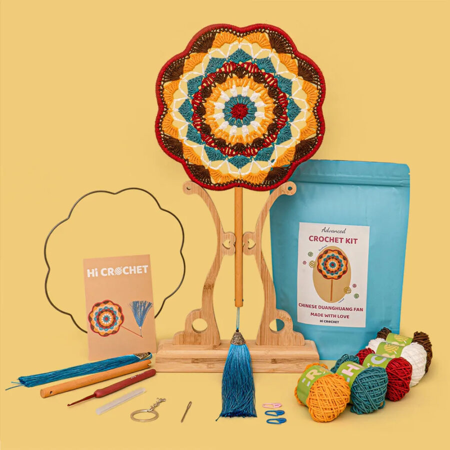 Dunhuang Fan Crochet Kit - Image 2