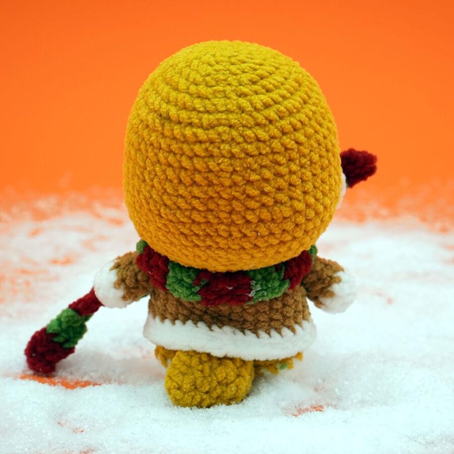 Crochet Christmas Shiba, Santa, Snowman, Tree and Hat Amigurumi Christmas Animals Gift - Image 6