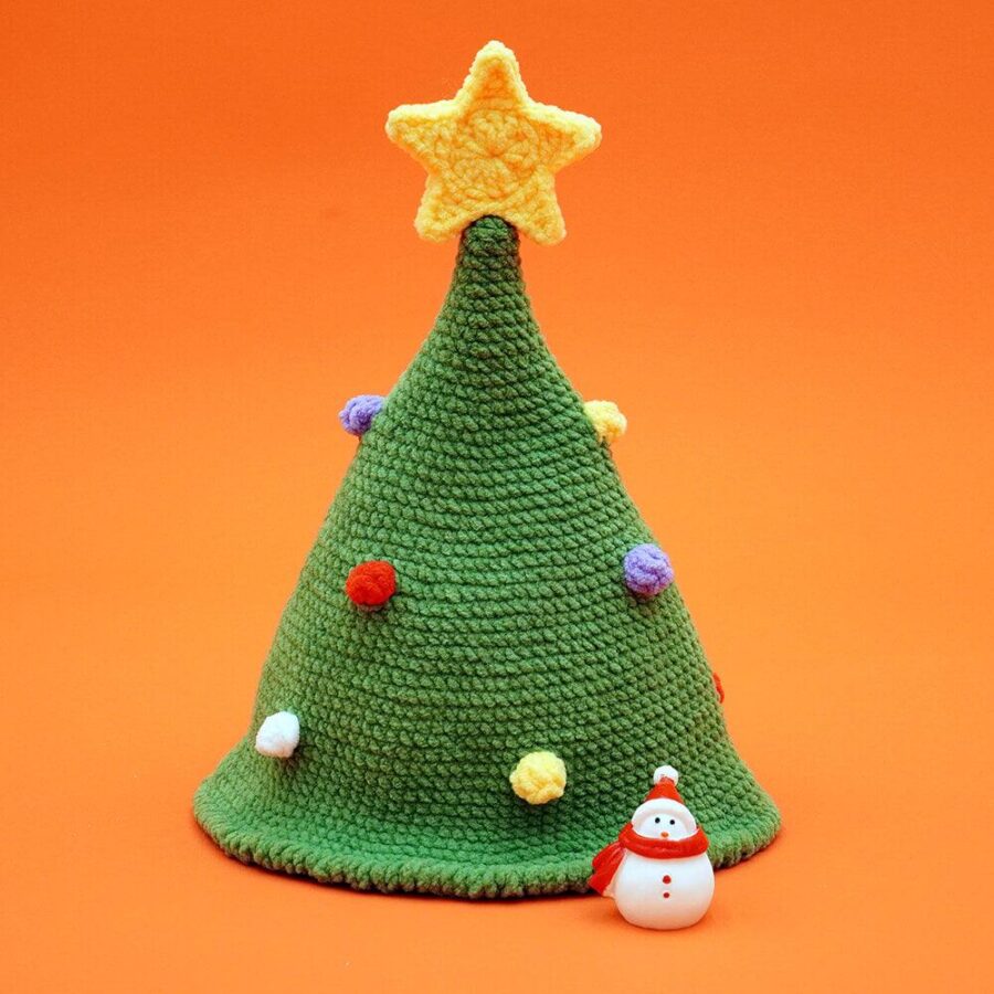 Crochet Christmas Shiba, Santa, Snowman, Tree and Hat Amigurumi Christmas Animals Gift - Image 21