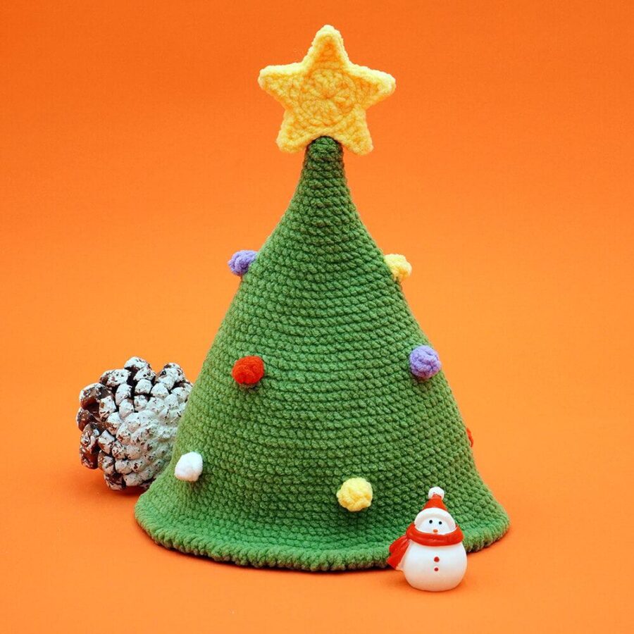 Crochet Christmas Shiba, Santa, Snowman, Tree and Hat Amigurumi Christmas Animals Gift - Image 22