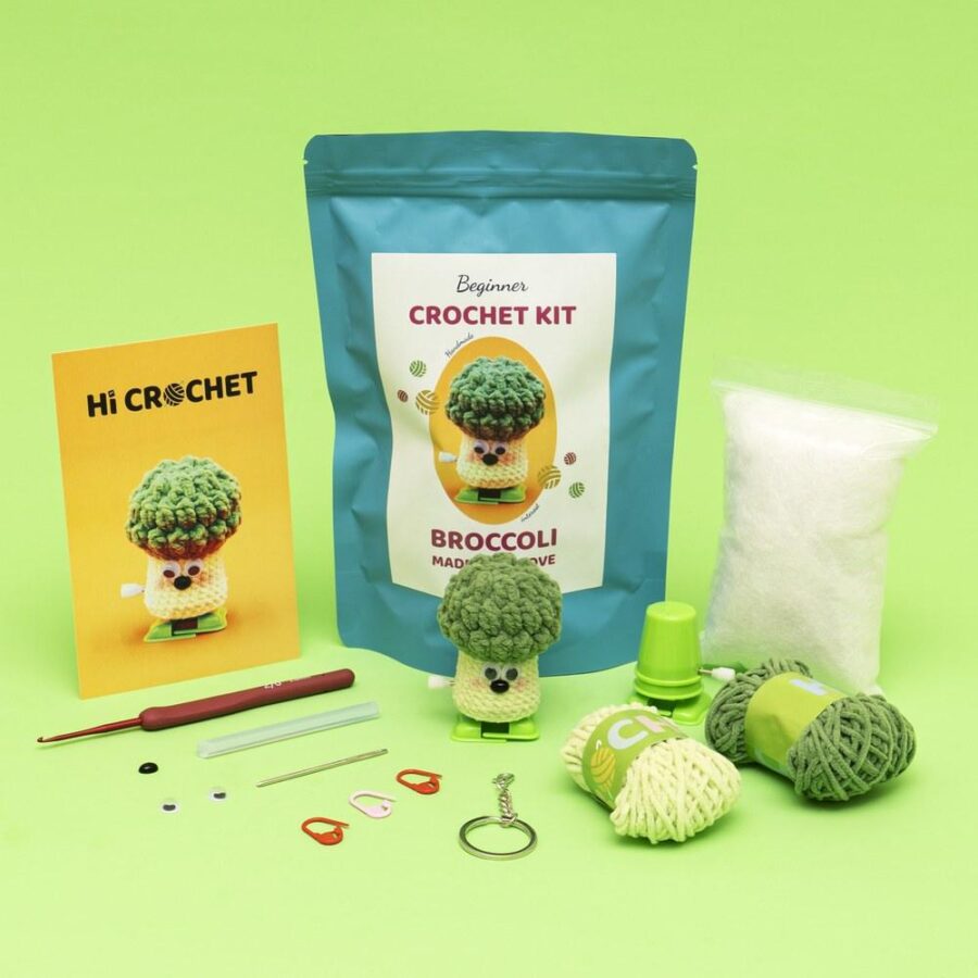 Crochet Kit Vegetarian Lovers Handmade Knitted Crochet Can Walking Vegetable - Image 5