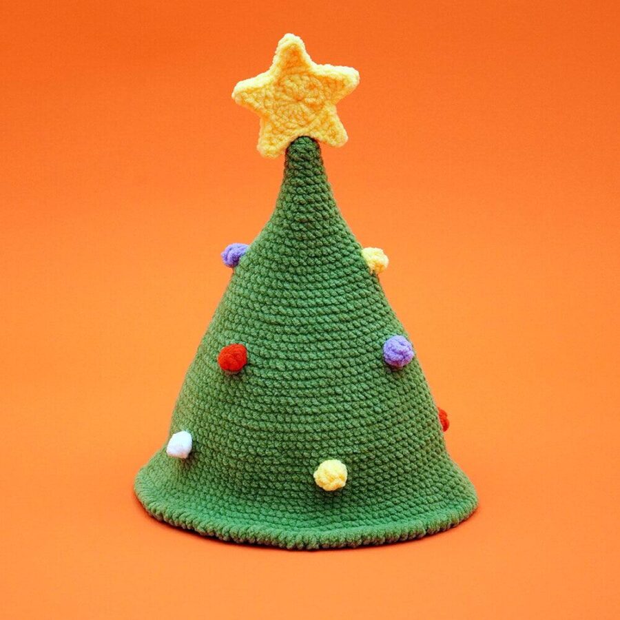 Crochet Christmas Shiba, Santa, Snowman, Tree and Hat Amigurumi Christmas Animals Gift - Image 24