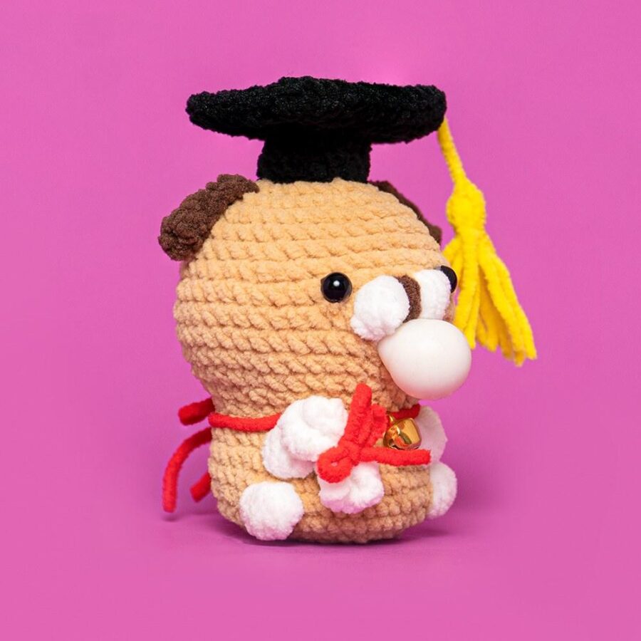 Commemorative Graduation Animals Crochet Kit - Image 3
