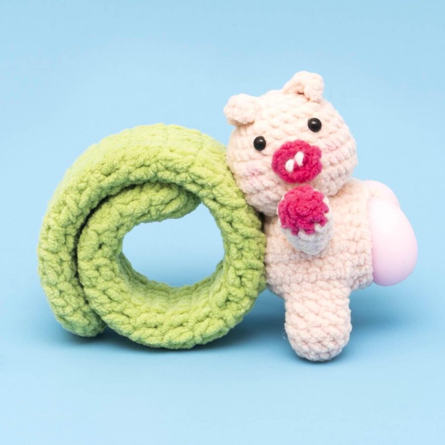 Press Bubble animal with Slap Bracelets Crochet Kit - Image 19