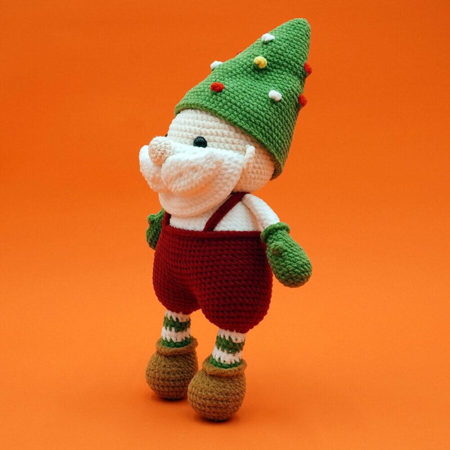 Crochet Christmas Shiba, Santa, Snowman, Tree and Hat Amigurumi Christmas Animals Gift - Image 16