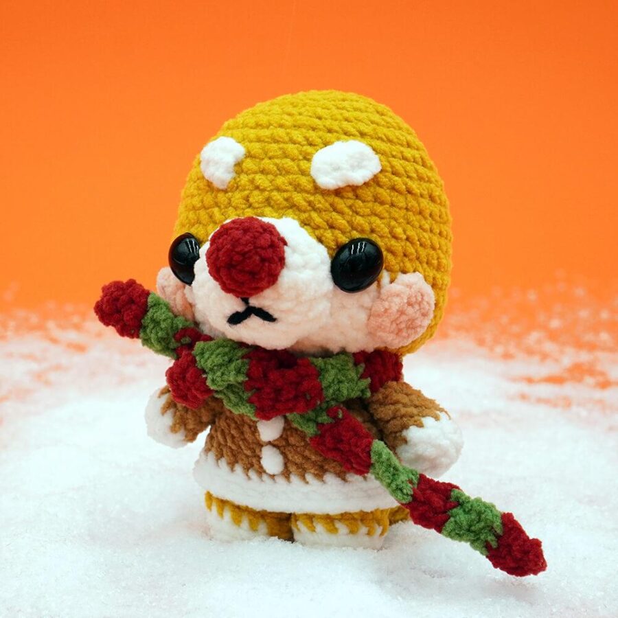 Crochet Christmas Shiba, Santa, Snowman, Tree and Hat Amigurumi Christmas Animals Gift - Image 5