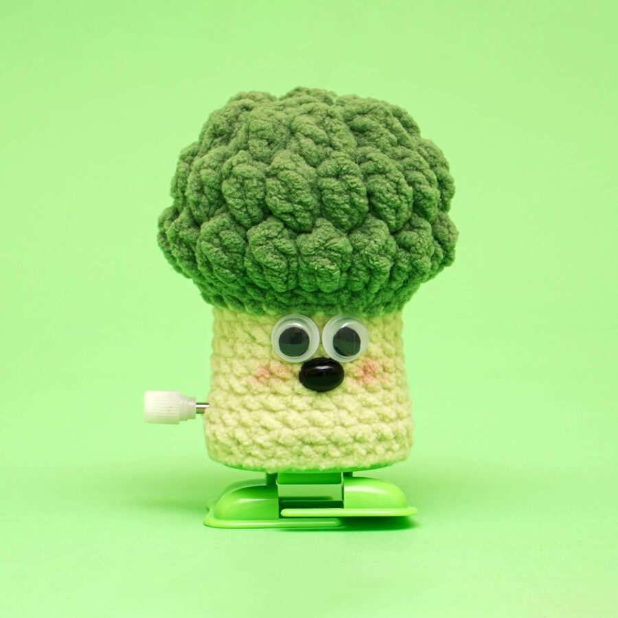 Crochet Kit Vegetarian Lovers Handmade Knitted Crochet Can Walking Vegetable - Image 4