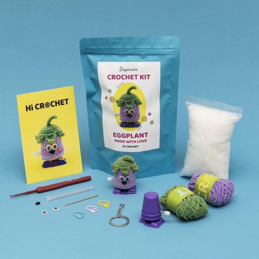 Crochet Kit Vegetarian Lovers Handmade Knitted Crochet Can Walking Vegetable - Image 30
