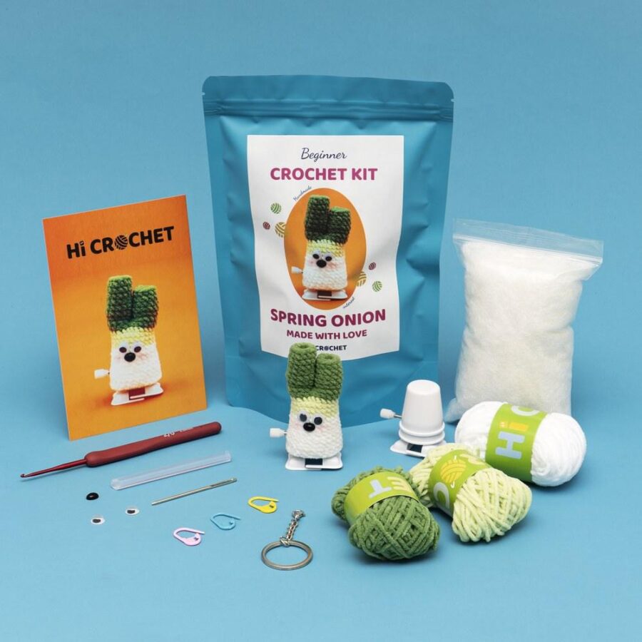 Crochet Kit Vegetarian Lovers Handmade Knitted Crochet Can Walking Vegetable - Image 25