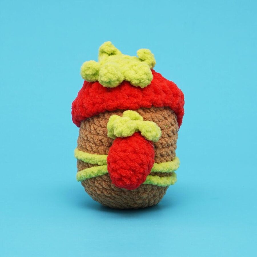 Cute Magnetic Animals Capybara Bee Little Fish Love Bear Crochet Kit - Image 4