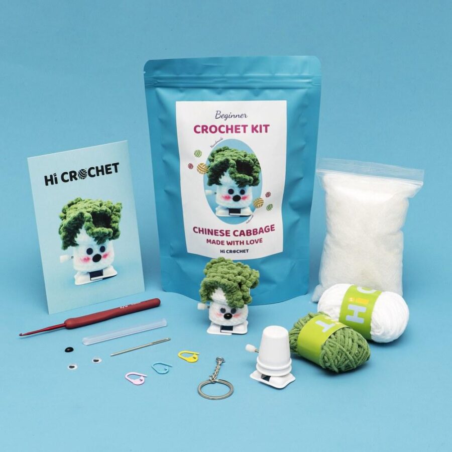Crochet Kit Vegetarian Lovers Handmade Knitted Crochet Can Walking Vegetable - Image 35