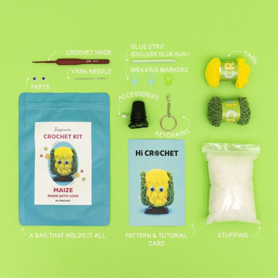 Crochet Kit Vegetarian Lovers Handmade Knitted Crochet Can Walking Vegetable - Image 21