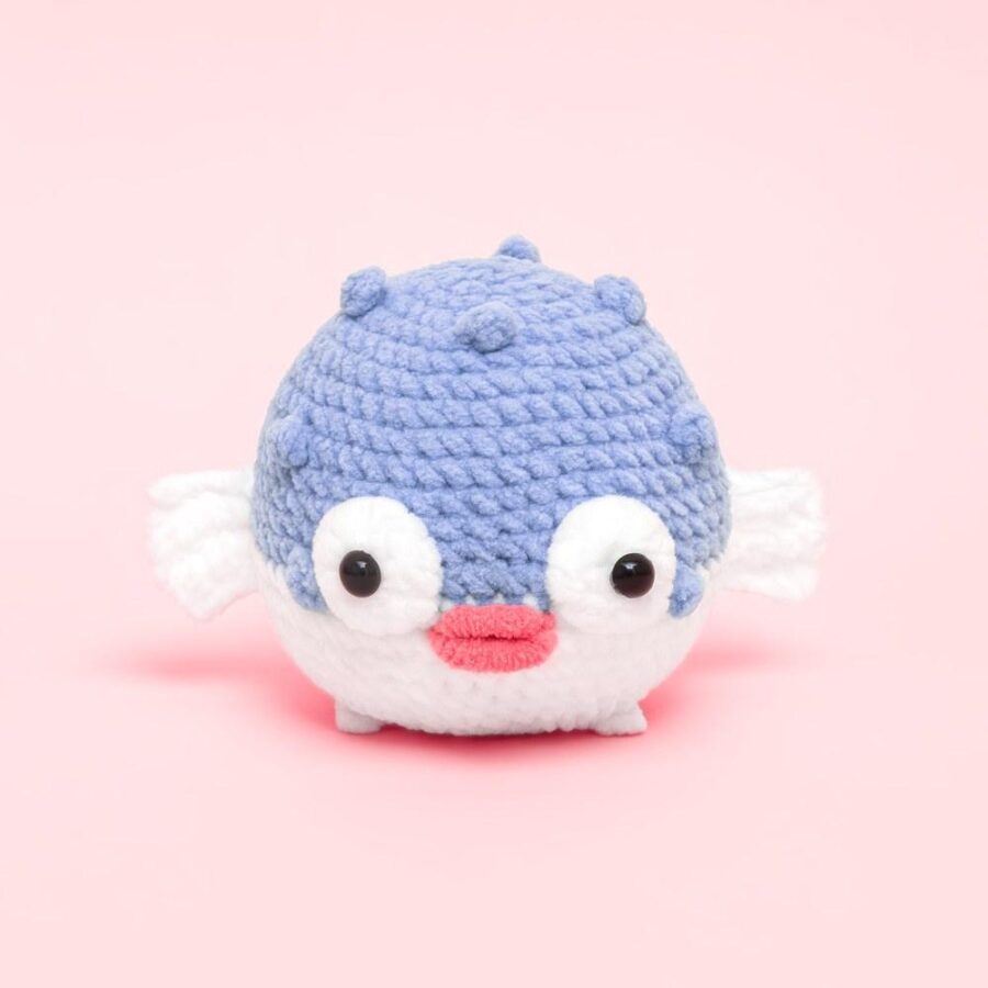 Cute Magnetic Animals Capybara Bee Little Fish Love Bear Crochet Kit - Image 23