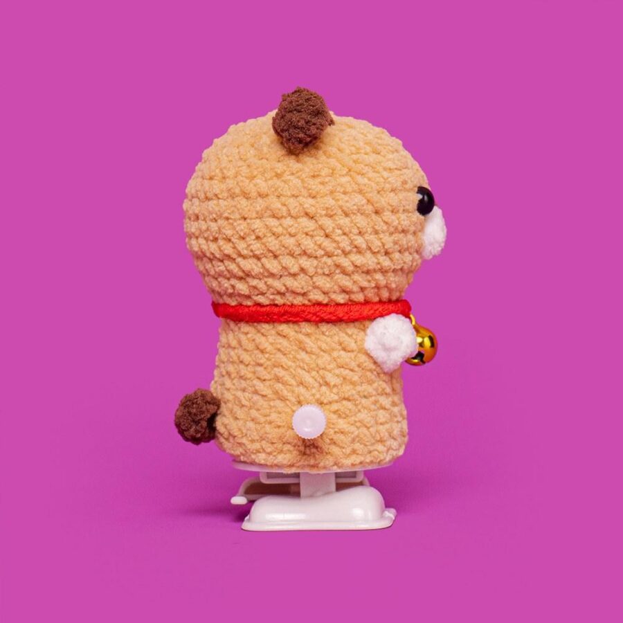 Cute Walking Puppy Hand Crochet Kit - Image 3