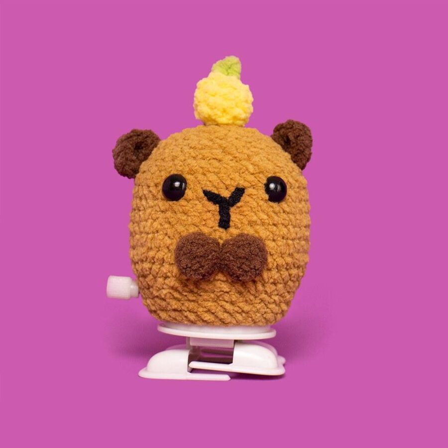 Cute Walking Capybara Crochet Kit