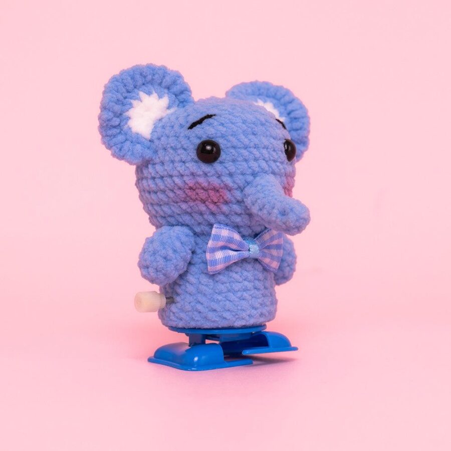 Cute Animal Walking Elephant Crochet Kit - Image 4