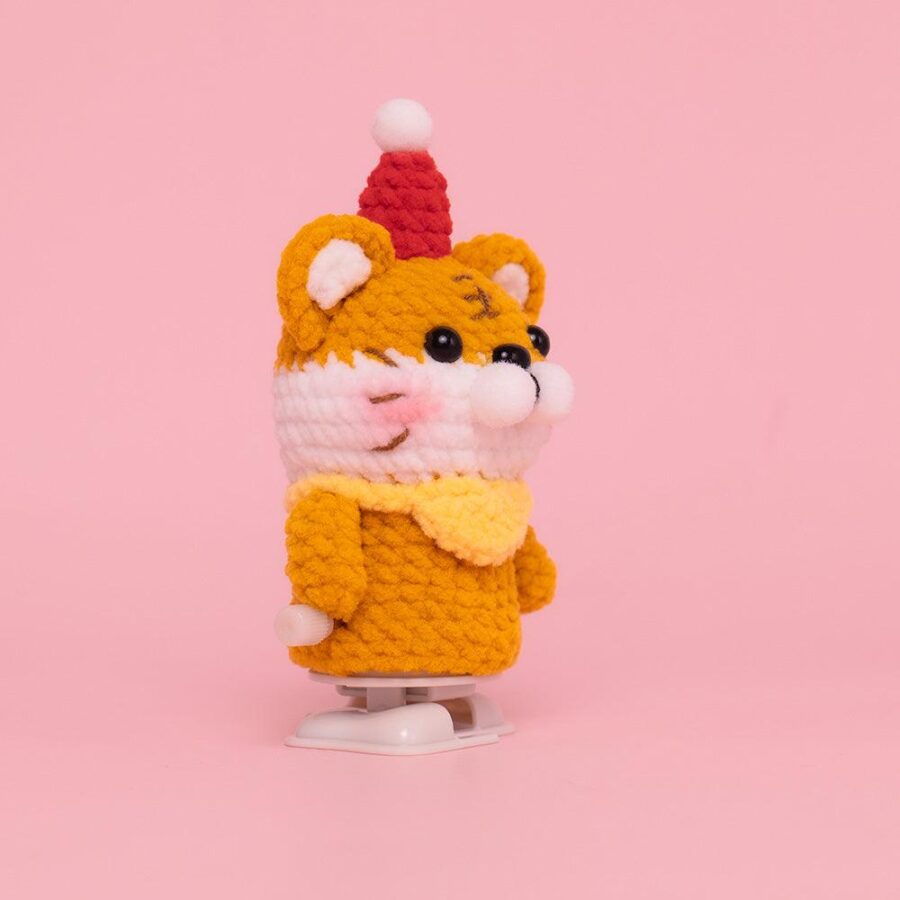 Cute Animal Walking Tiger Crochet Kit - Image 4
