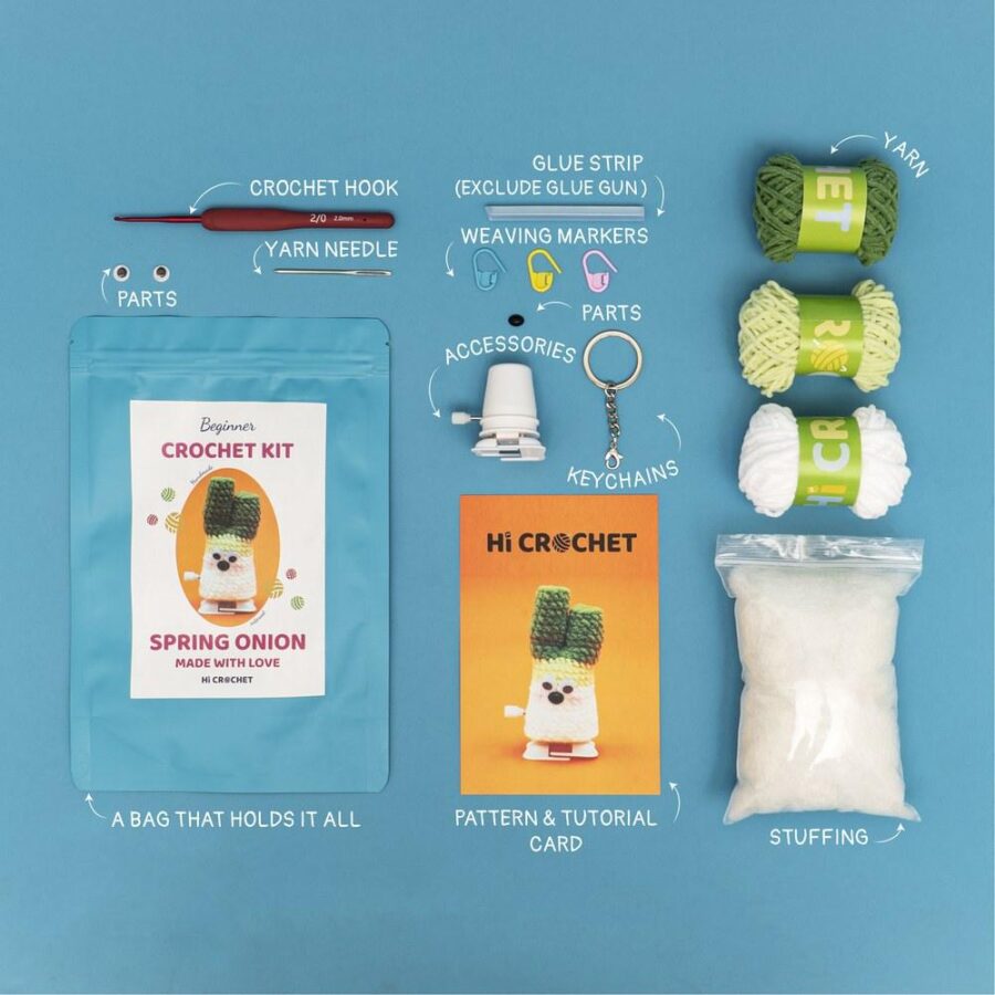 Crochet Kit Vegetarian Lovers Handmade Knitted Crochet Can Walking Vegetable - Image 26