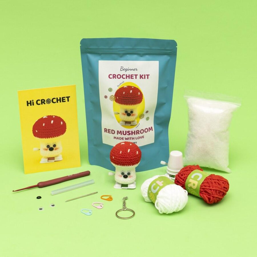 Crochet Kit Vegetarian Lovers Handmade Knitted Crochet Can Walking Vegetable - Image 15